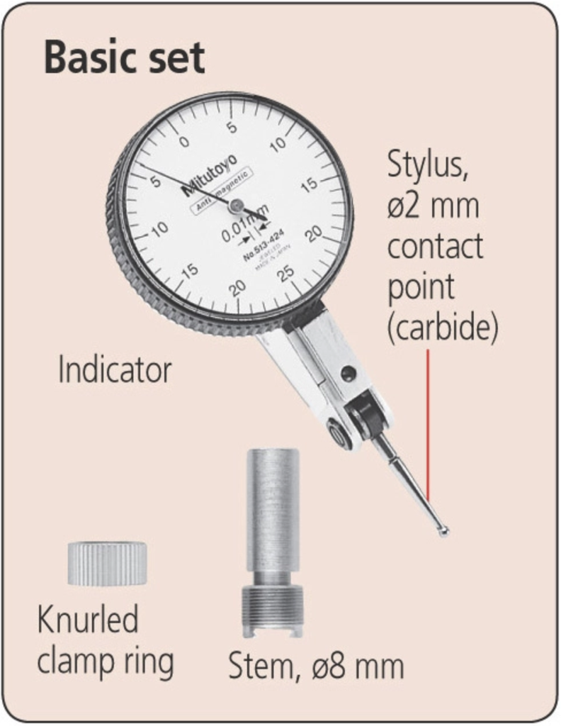 Mitutoyo 513-475-10E zwenktaster 0,2 mm