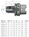 Schüssler HSK-A63 Ø18 L=120 (Lang) Weldonopname Cool Tool