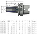 Schüssler HSK-A63 Ø20 - 4,5° - L=160 (Extra Lang) Krimpopname Cool Tool