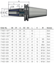 Schüssler SK40 Krimpopname Ø25 - 4,5° - L=100 Cool Tool
