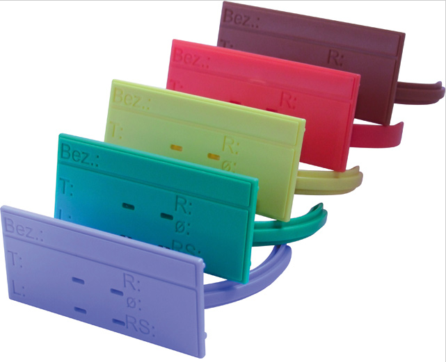 Dataclip HSK-A63 / SK40 Rood