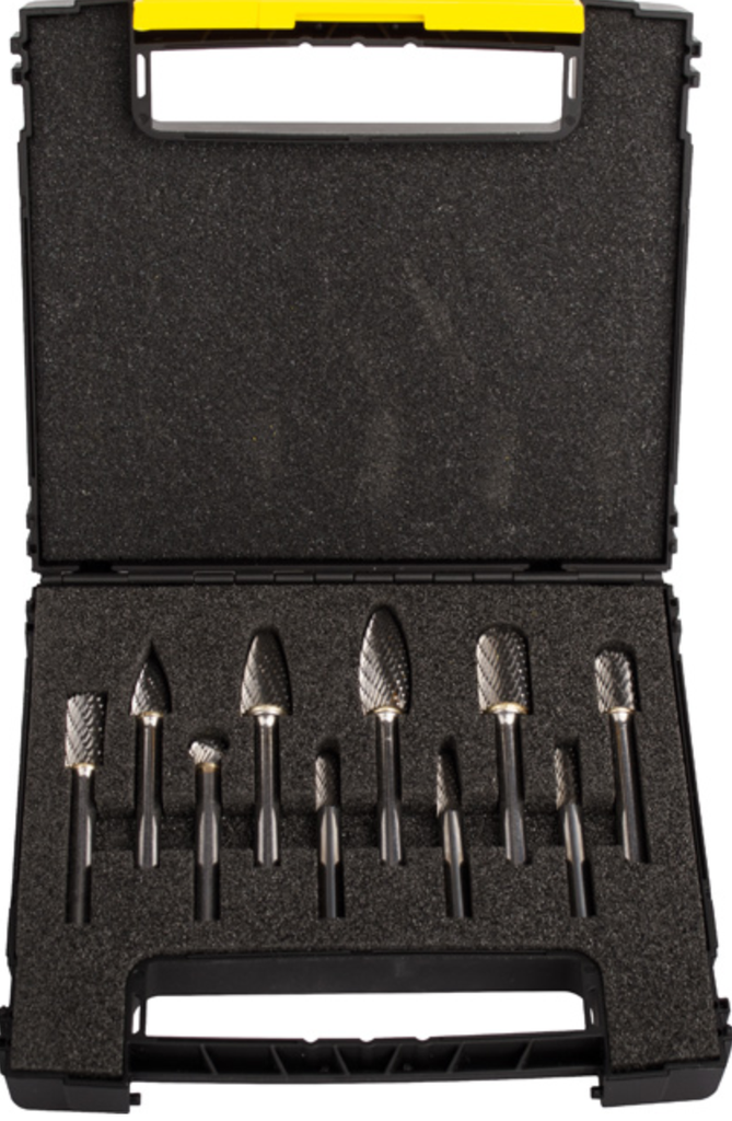 VHM Stiftfrezenset 6mm 10-Delig