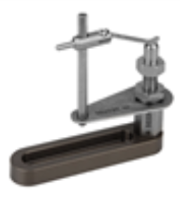 Screw frame set with spring clamp
