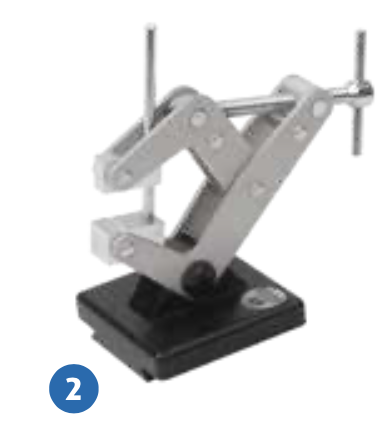 Toogle clamp with locating pin, SWA 39