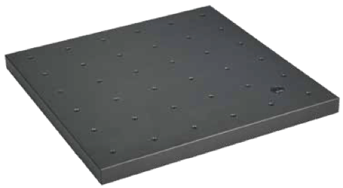 Base plate with tapped hole, 600 x 300 mm