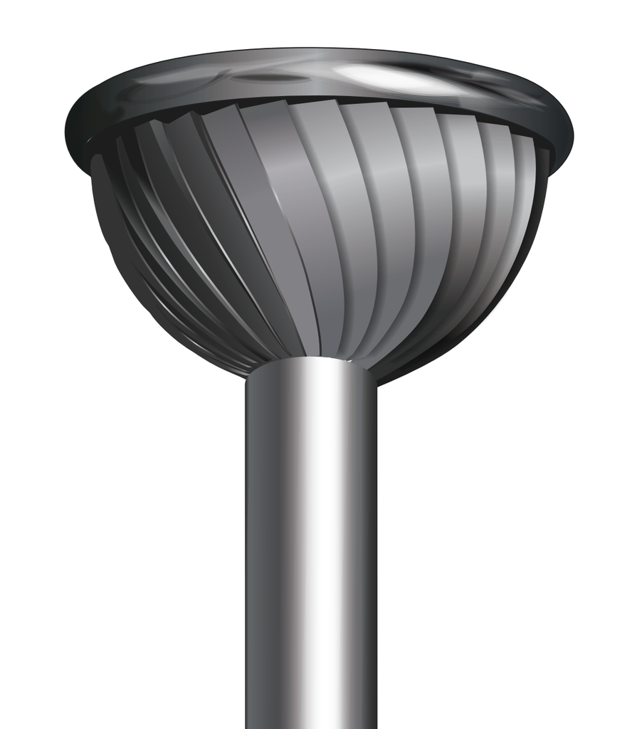 Orbitool® 12000 VHM Cutter 6.35mm Halfrond L=150mm