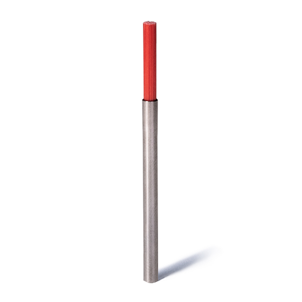 XEBEC® Alumina Fiber hand borstel (eindtool) A11 Rood Ø2.5X15mm