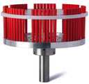 XEBEC® Ceramic Fiber Rood Ø165x75mm CNC-machine borstel XL A11