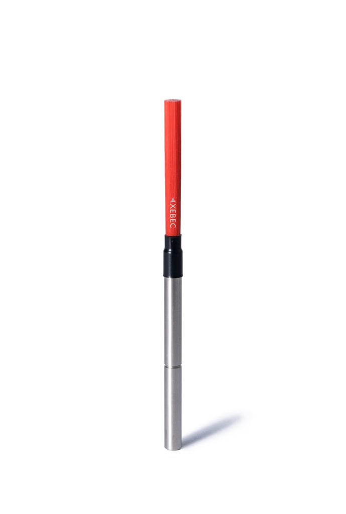 XEBEC CH-A12-5M-TL Ceramic Fiber kruisgat-borstel A12 rood 5mm L=120/50