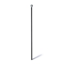 XEBEC® Ceramic Ø6mm L=150 Kogelvorm Grijs #220
