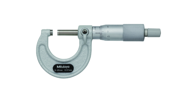 Mitutoyo 103-137 Outside Micrometer Economy Design 0-25mm