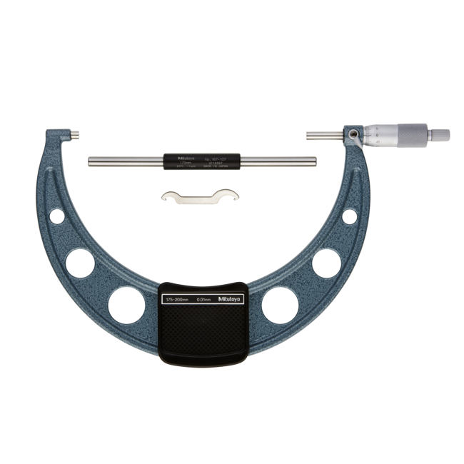 Mitutoyo 103-144-10 Outside Micrometer Economy Design 175-200mm