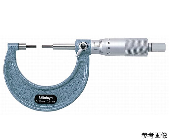 Mitutoyo Buitenschroefmaat 0-25mm met dunne meetvlakken