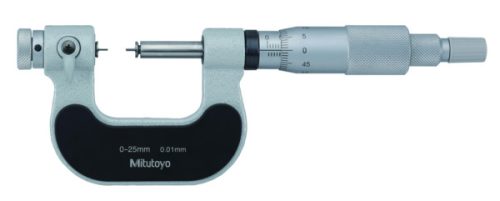 Mitutoyo 114-165 5 Flute V-Anvil Micrometer 5-25mm
