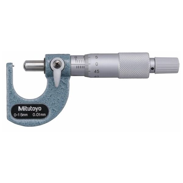 Mitutoyo Buitenschroefmaat 0-15mm met bol aambeeld