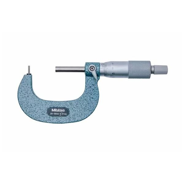 Mitutoyo Buitenschroefmaat 25-50mm met rond aambeeld