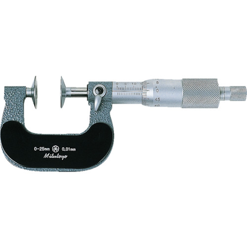 Mitutoyo Buitenschroefmaat bereik 100-125mm met schotelbekken
