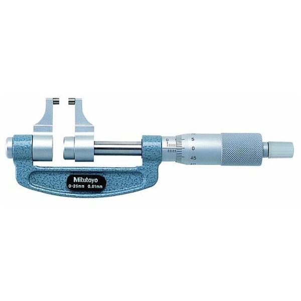 Mitutoyo 143-101 Caliper Jaw Micrometer 0-25mm
