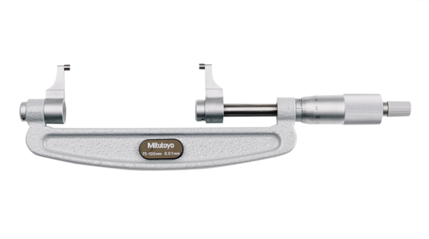 Mitutoyo 143-104 Caliper Jaw Micrometer 75-100mm