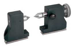 DK 306000 Pair of tailstock featuring one fixed and one movable mount, 50 mm centre height,