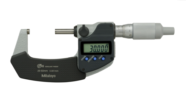 Mitutoyo Digimatic Buitenschroefmaat bereik 25-50mm