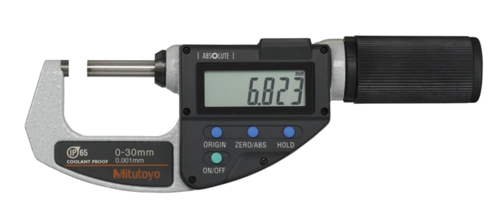 Mitutoyo 293-666-20 Digital Absolute Micrometer QuickMike 0-30mm