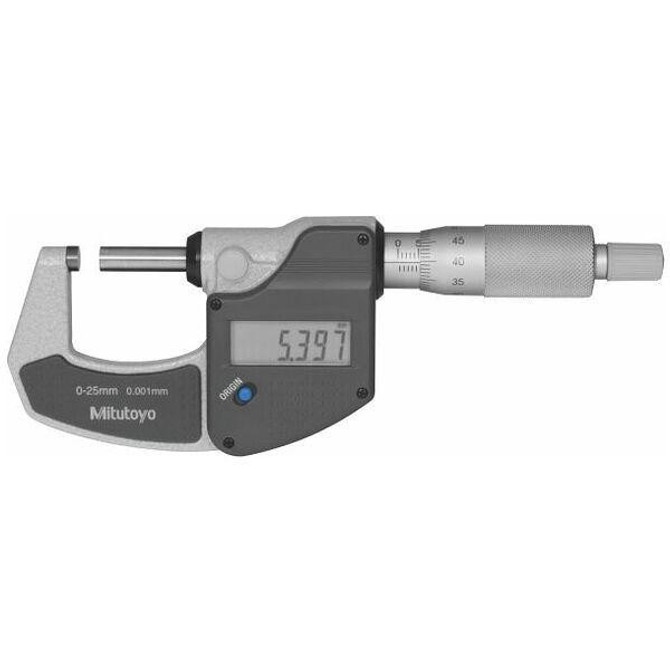 Mitutoyo Digimatic Buitenschroefmaat bereik 0-25mm economy type