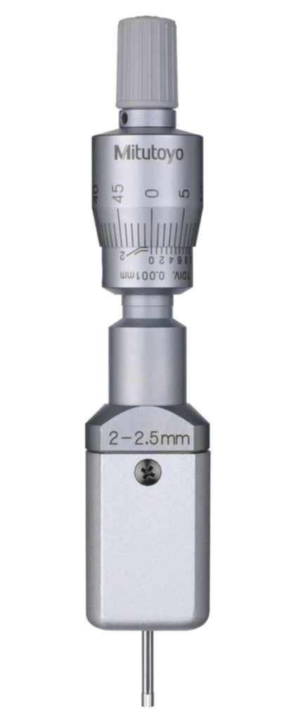 Mitutoyo 368-001 2-Point Internal Micrometer Holtest 2-2,5mm, 0,001mm