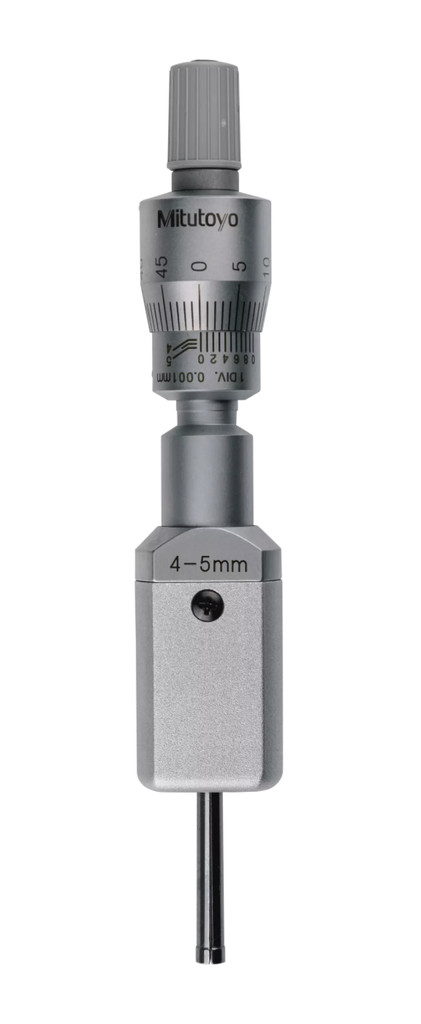 Mitutoyo 368-004 2-Point Internal Micrometer Holtest 4-5mm, 0,001mm