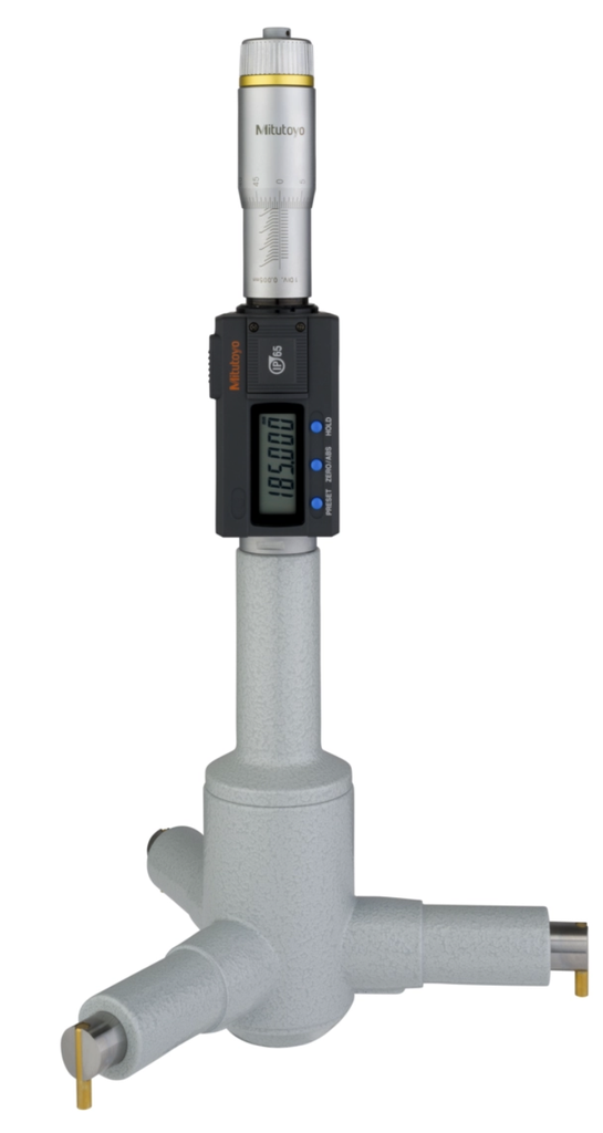 Mitutoyo 468-177 Digital 3-Point Internal Micrometer 175-200mm, IP65, TIN