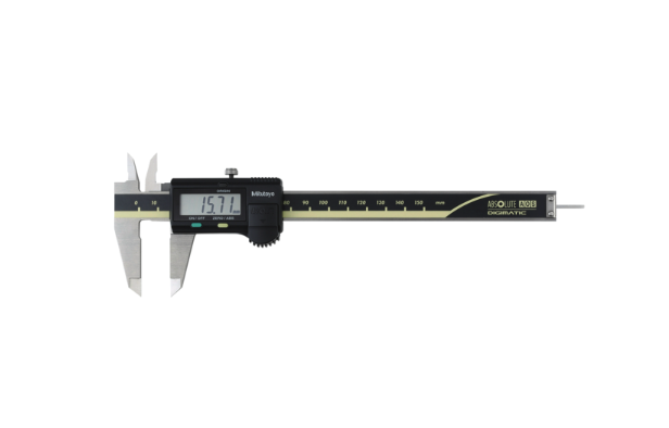 Mitutoyo 500-184-30 Digital ABS AOS Caliper 0-150mm, Rod, w/o Data Output