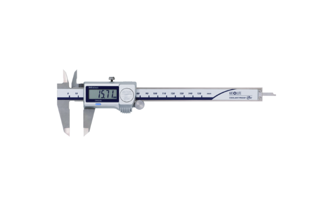 Mitutoyo 500-721-20 Digital ABS Caliper CoolantProof IP67 0-150mm, Thu. Roller, OD Carb. Jaws