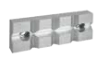 DK 307300 Formed jaws with small V-blocks for 80 mm vice, soft steel, clamping Ø 5 mm to 15 mm