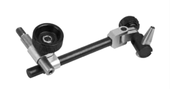 DK 277505 Anschlag für Kleinteilespanner Bolzen M6 / Ø6, Ausladung 100 mm