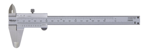 Mitutoyo 530-104 Vernier Caliper 0-150mm/0-6", 0,05mm, Metric/Inch