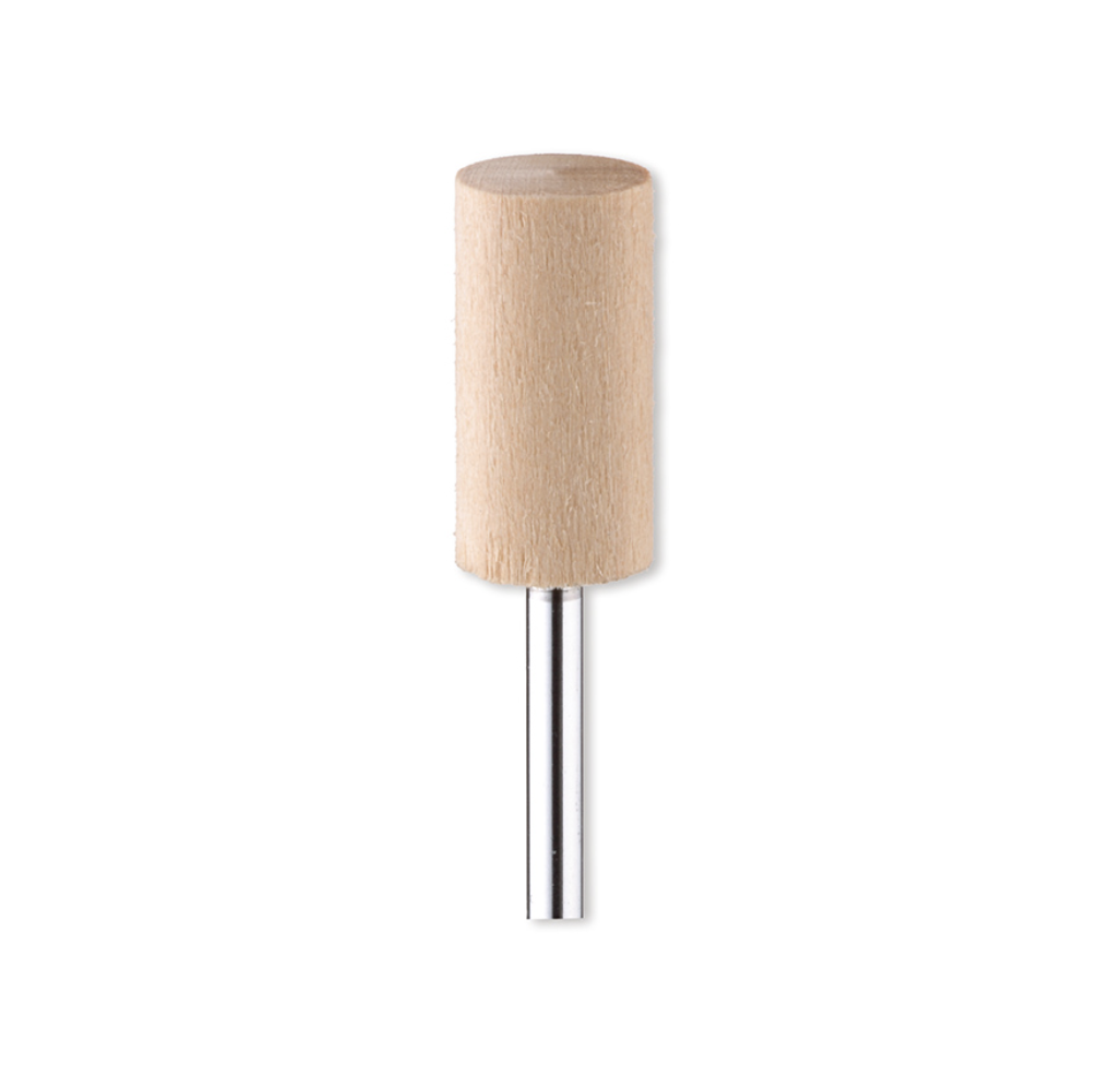 Yamazen φ8 Polijstkop Hout Zacht op steel φ3 L=20