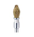 Yamazen Messing 10mm Draadborstel opname φ6 Vlamvormig