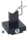 Small V-block with spring clamp, 10 mm