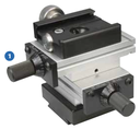 DK 314460 Quick-action clamp with cross table adjustment range each max 25 mm, mounted on SWA 39