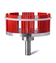XEBEC A11- CB200M Ceramic Fiber cnc-machine borstel XXL A11 rood 200x75mm