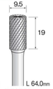 Yamazen VHM Stiftfrees kruisvertand φ10.
